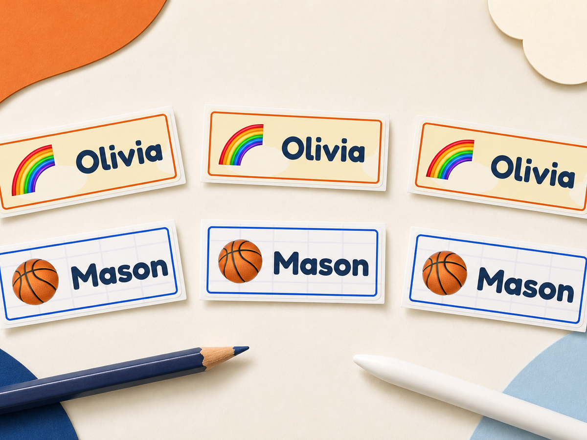 Tagnook Standard Labels shown in a crisp 4:3 collection-card product presentation.