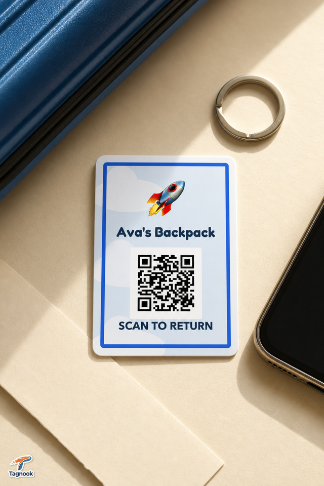 Tagnook Recovery Bag Tag shown as sold in a clean product presentation.